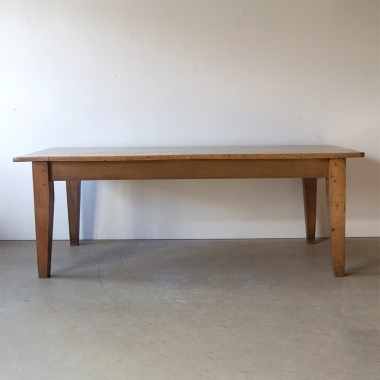 19th Century, Scrubbed Top Colonial Table