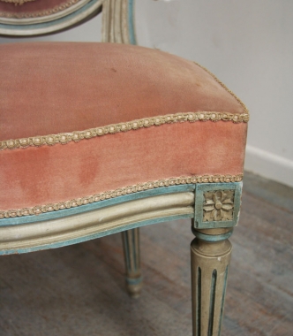 Pretty Louis 16 Style Dining Chairs