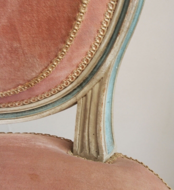 Pretty Louis 16 Style Dining Chairs