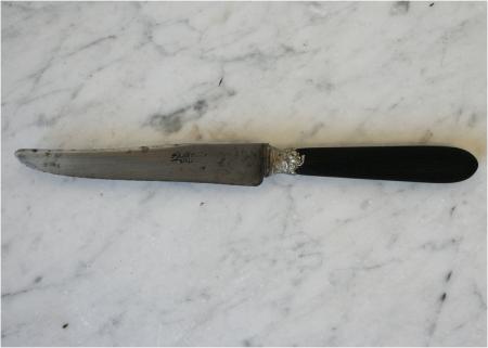 Set of French, 19th Century, Ebonised Knives 