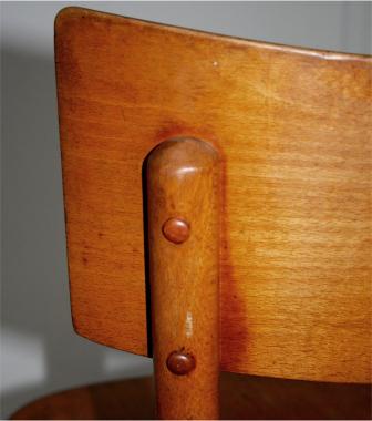 Set of Eight Baumann Bistro Chairs