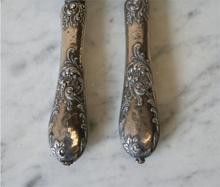French Silver Plated Serving Set