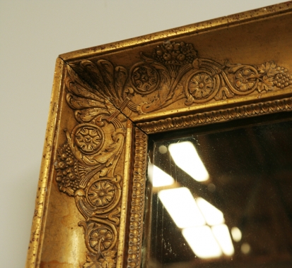 Small Empire Gilt Mirror