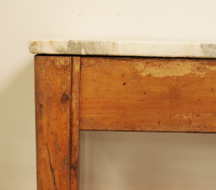 French Butchery Side Table