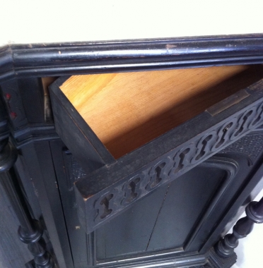 Spanish Gothic Revival Church Cabinet