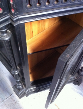 Spanish Gothic Revival Church Cabinet