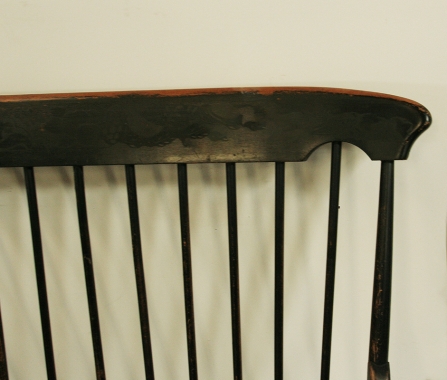 Midcentury Spindleback Settee