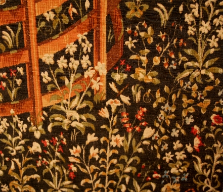 French Tapestry La Licorne Captive
