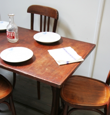 French Thonet Bistrot Table