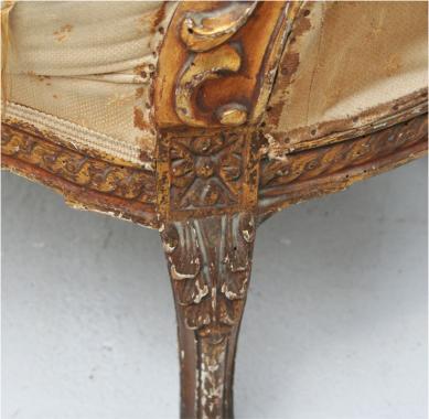 Pair of Exceptional French Gilt Bergères
