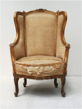 Pair of Exceptional French Gilt Bergères