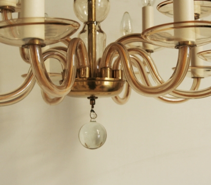 Early 20th Century Murano Glass Chandelier