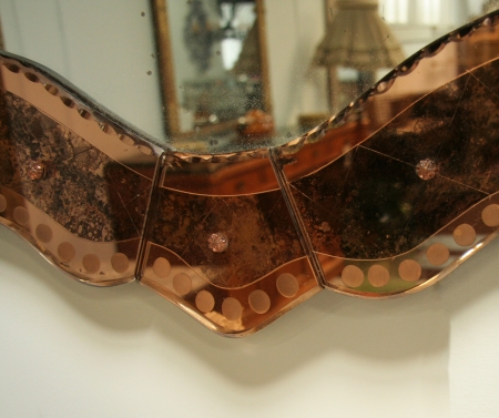 Venetian Champagne Glass Mirror