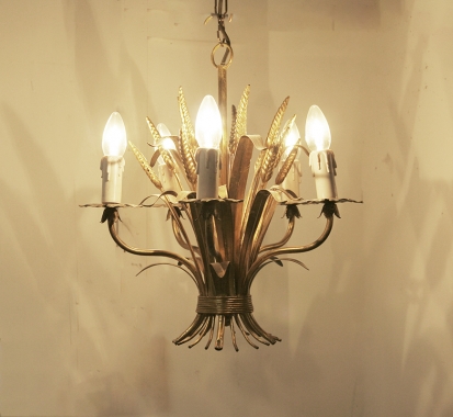 Vintage wheatsheaf chandelier