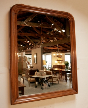 French Wooden Framed Mirror