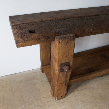 French, 19th Century Workbench 