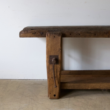 French, 19th Century Workbench 