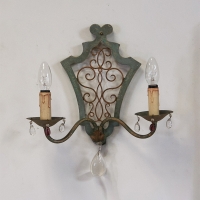 A Pair Of 1950's French Decorative Sconces