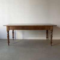 19th Century French Oak Dining Table