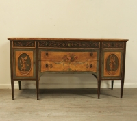 Neoclassical Painted Sideboard