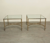 Pair Of Maison Jansen Style Side Tables