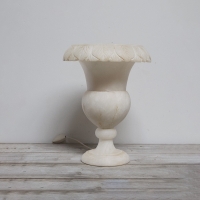 1940's Italian Alabaster Urn Lamp