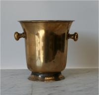 Brass Plated Champagne Bucket