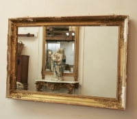 Distressed French Empire Mirror