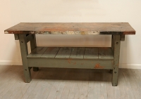 Workbench With Painted Base