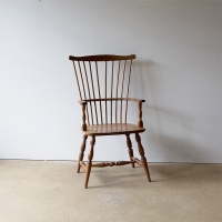 A vintage Windsor chair